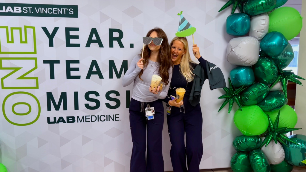 Celebrating UAB St. Vincent's one year anniversary